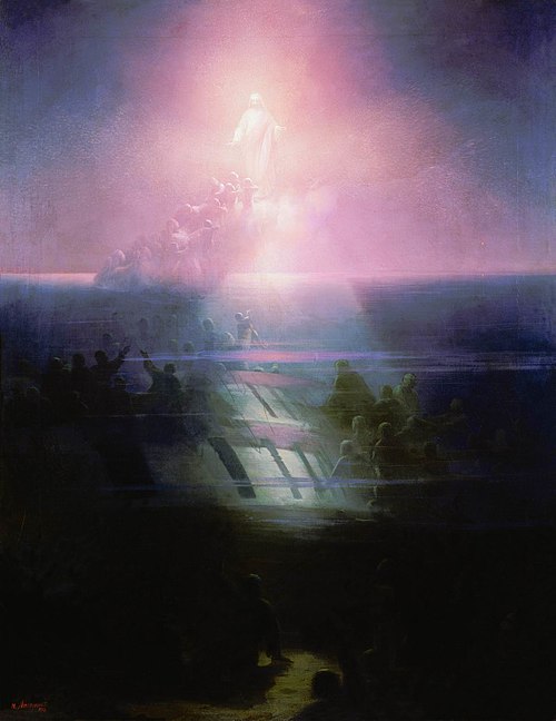 Shipwreck of "Lefort", 1858, Ivan Aïvazovski