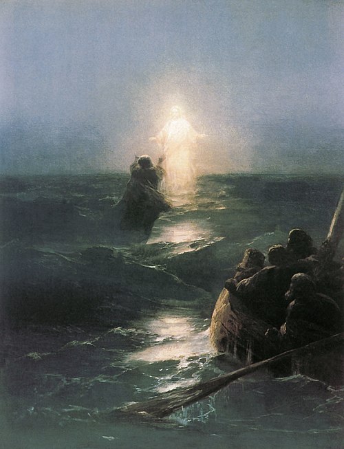 Walking on Water, 1890, Ivan Aïvazovski