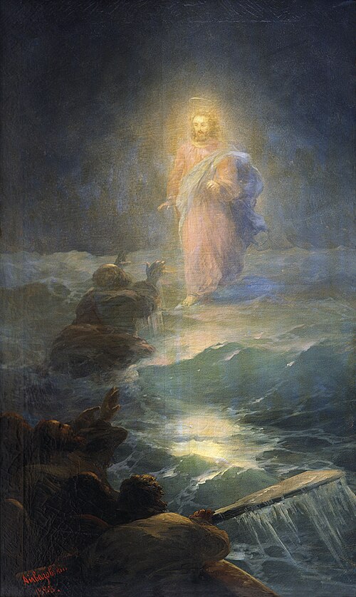Walking on Water, 1888, Ivan Aïvazovski