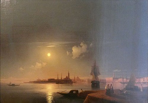 Night in Venice, 1847, Ivan Aïvazovski