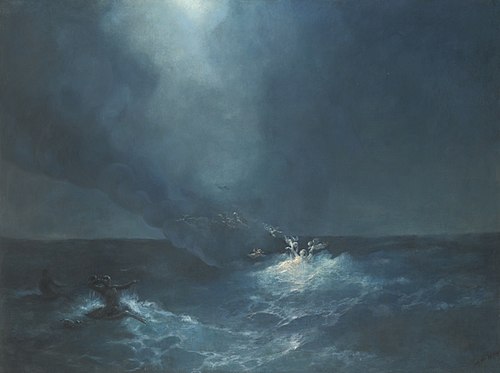 The birth of Aphrodite, , Ivan Aïvazovski