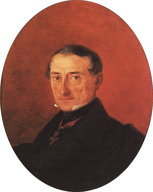 Portrait of A. Kaznacheev, 1847, Ivan Aïvazovski