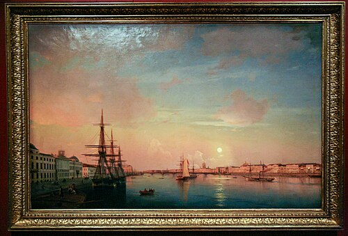 St. Petersburg, 1850, Ivan Aïvazovski