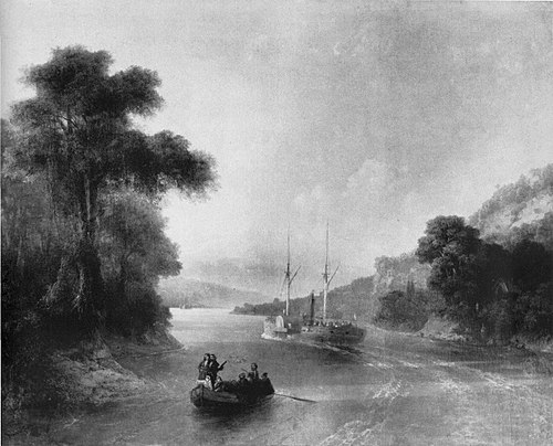 Paysage en Crimée., 1860, Ivan Aïvazovski
