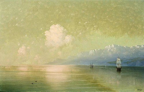 Seascape, 1885, Ivan Aïvazovski