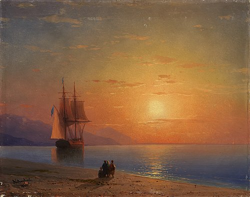 Sea, 1864, Ivan Aïvazovski