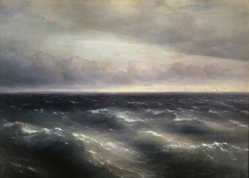 La Mer noire, 1881, Ivan Aïvazovski