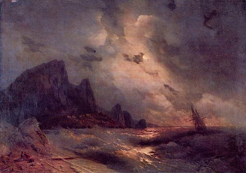 Ծով (նկար, Այվազովսկի), 1864, Ivan Aïvazovski