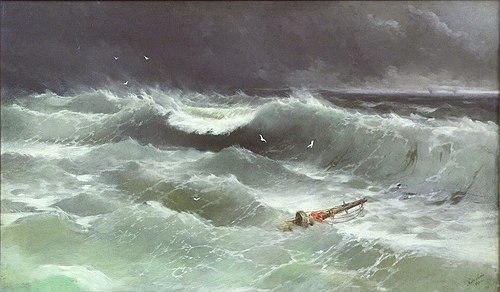 Orage, 1886, Ivan Aïvazovski