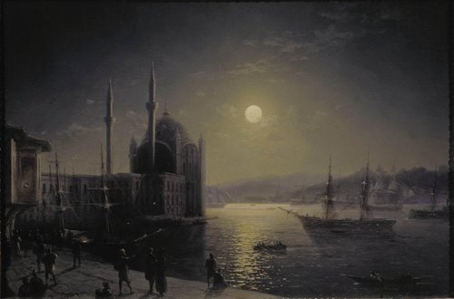 Clair de lune sur le Bosphore, 1894, Ivan Aïvazovski