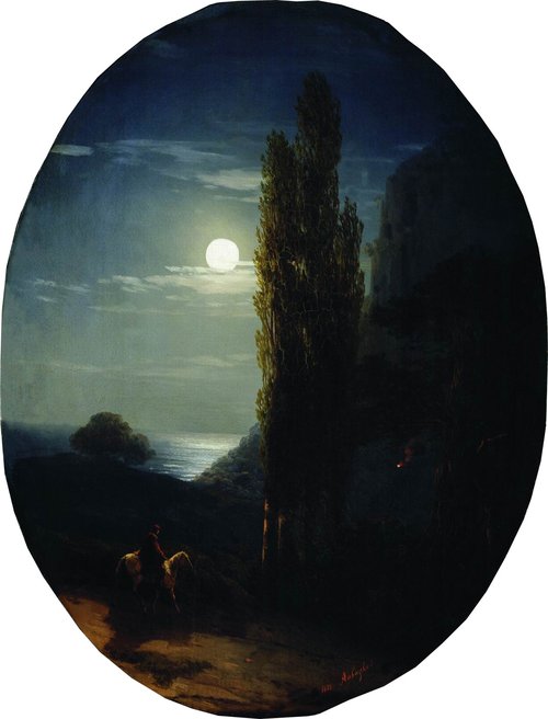 Moonlit Night (1958), 1858, Ivan Aïvazovski