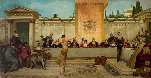 The Banquet, 1882, James-Dromgole Linton