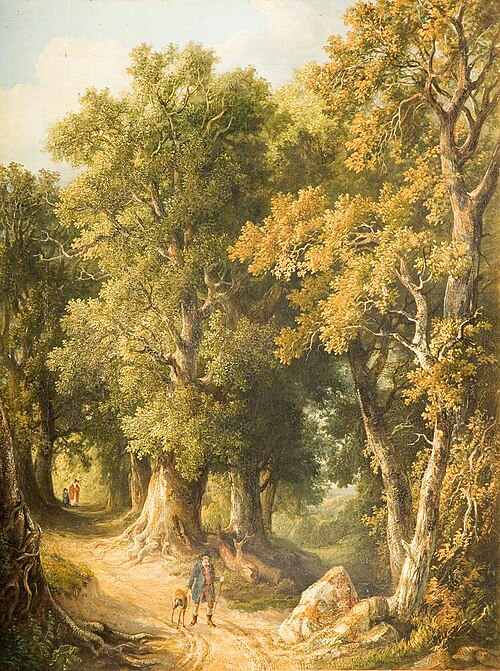 An Oak Glade, , Robert Ladbrooke