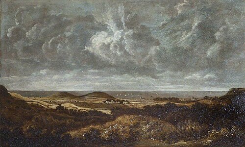 Beeston Regis from the 'Roman Camp', 1808, Robert Ladbrooke