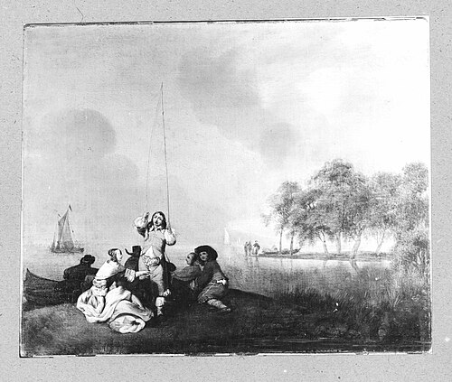 fishing party, 1653, Jacob Esselens