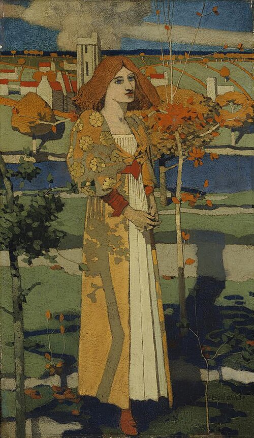 Saint Agnes, 1889, David Gauld