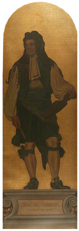 Grinling Gibbons (1648–1721), , John Dawson Watson