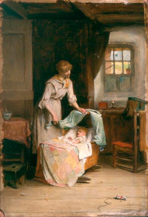 A Happy Home, 1887, John Burr
