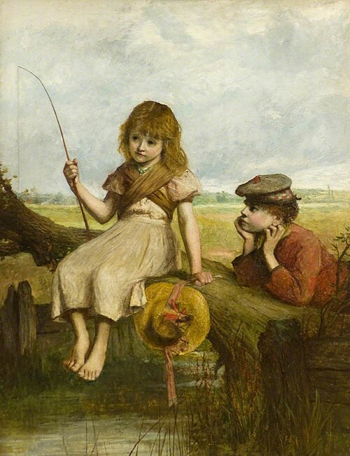 Love's Young Dream, 1860, John Burr