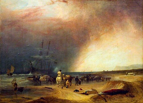 Coast Scene, Stormy Effect, , John Wilson
