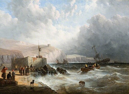 Wreck off Folkestone, , John Wilson
