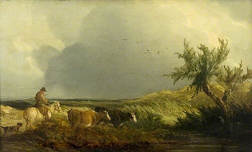 Landscape and Cattle, , John Wilson
