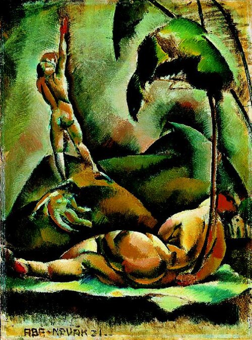 Nudes in the Landscape, 1921, Vilmos Aba-Novák