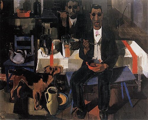 Blind Musicians, 1932, Vilmos Aba-Novák
