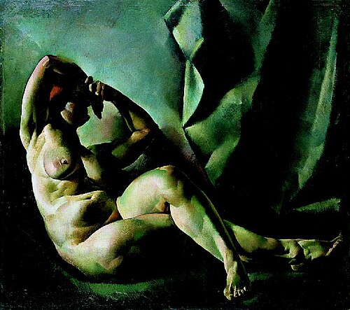 Female Nude (Nude Study), 1921, Vilmos Aba-Novák