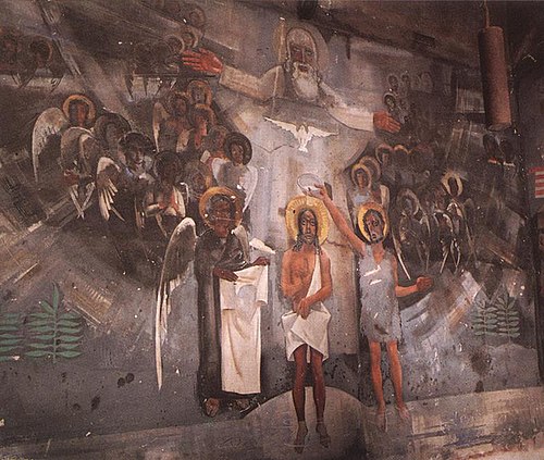 Baptism of Christ, 1931, Vilmos Aba-Novák