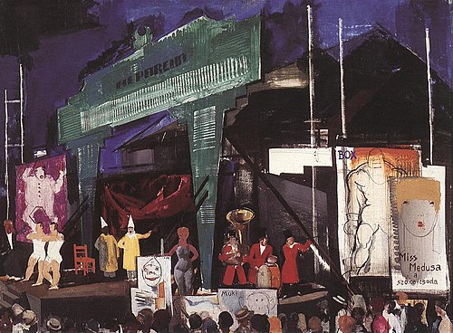 Circus, 1930, Vilmos Aba-Novák