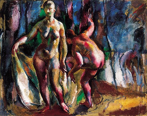 Bathers, 1924, Vilmos Aba-Novák