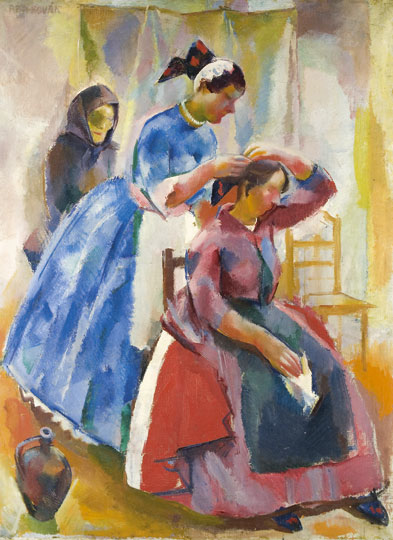 Dressing, 1927, Vilmos Aba-Novák