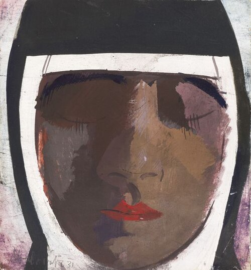 Nun, 1931, Vilmos Aba-Novák