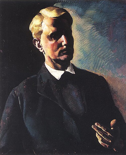 Portrait d’homme, 1920, Vilmos Aba-Novák