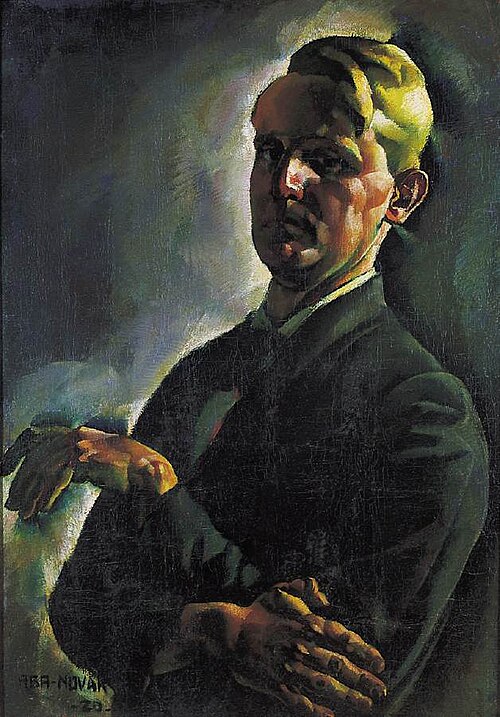 Selbstporträt, 1920, Vilmos Aba-Novák