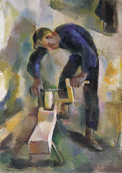 The Grinder, 1927, Vilmos Aba-Novák