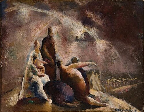 The Worship of the Three Magi, 1921, Vilmos Aba-Novák
