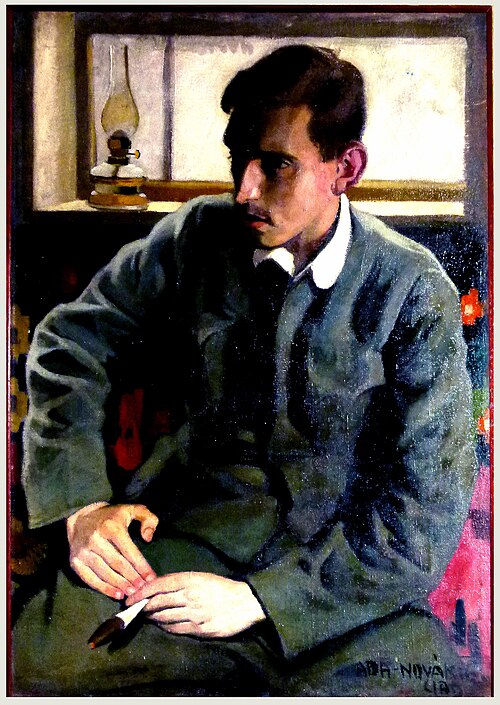 Férfi képmás, 1941, Vilmos Aba-Novák