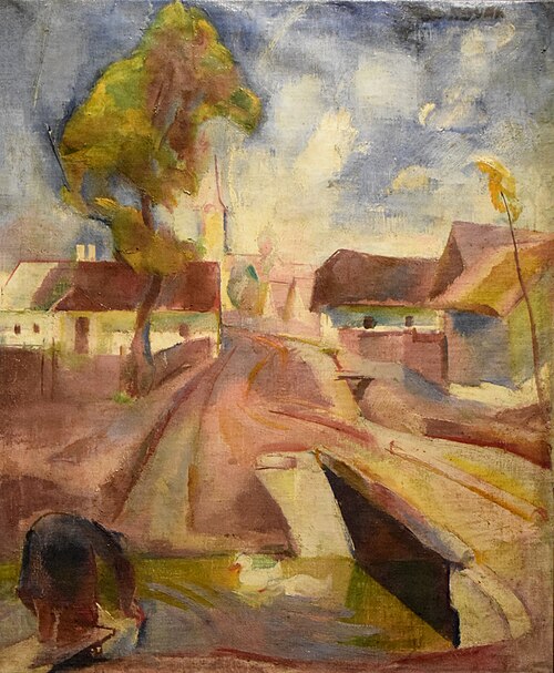 Scene from Igal, 1927, Vilmos Aba-Novák