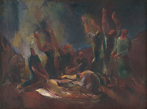 Snímanie, 1922, Vilmos Aba-Novák