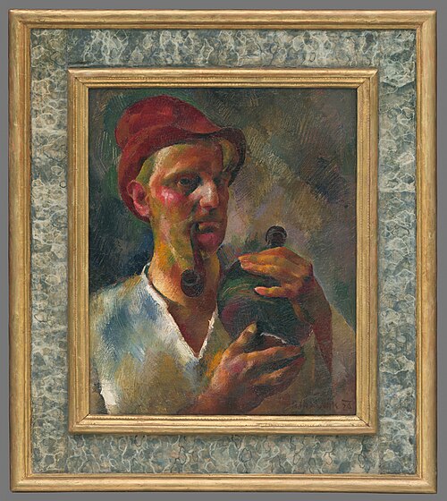 Autoportrét, 1926, Vilmos Aba-Novák