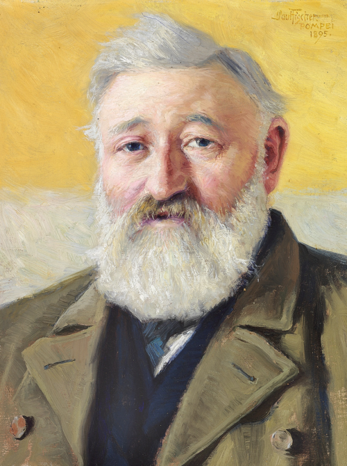 Portrait of Martin Daniel Müller., 1895, Paul Fischer