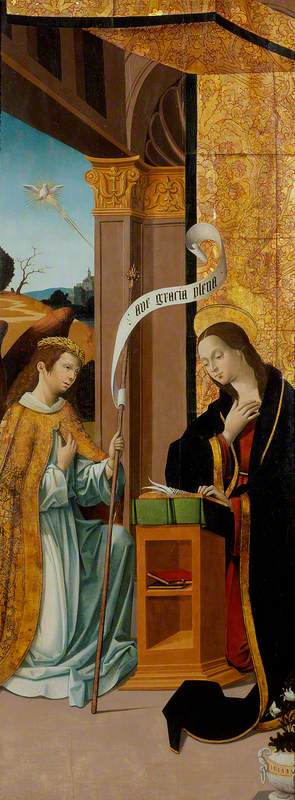 The Annuciation, 1527, Pedro Romana