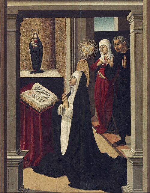 The Calling of Saint Catherine of Sienna, , Pedro Romana