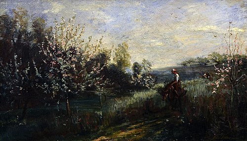 Apple Orchard, , Karl Daubigny