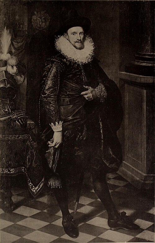 Portrait of Arent Hermansz (Arnold) (van der) Hem (1586-1656), 1620, Cornelis van der Voort