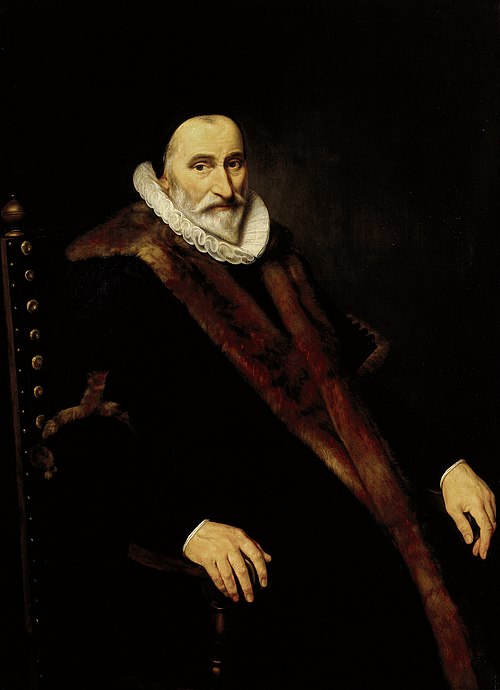 Portrait de Cornelis Pietersz Hooft (1547-1626), 1622, Cornelis van der Voort