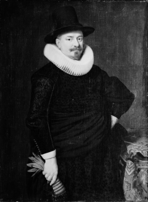 Portrait of a 38-Year-Old Man, 1622, Cornelis van der Voort