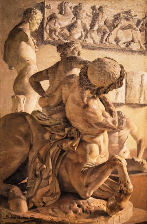 modèles en plâtre, 1886, Ernest Soler i de les Cases